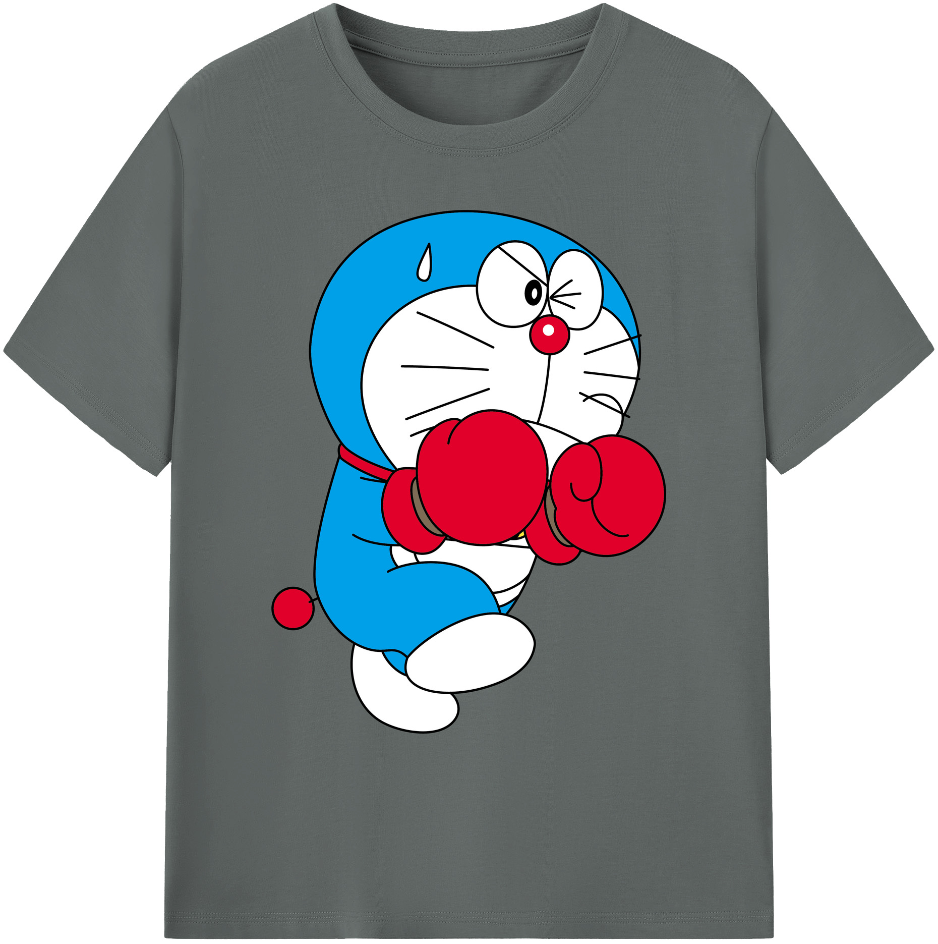 （画像用） ドラえもん Doraemon 綿100％ メンズ半袖Tシャツ｜肌触りやわらか＆通気性